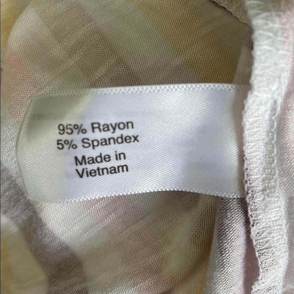 Lane Bryant Multicolor Striped Ruffle Blouse - Picture 5 of 5
